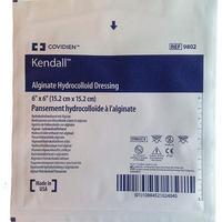 [DISCONTINUED] Z9802 - Kendall Pro Alginate Hydrocolloid Dressings, 6" x 6", 5EA/BX