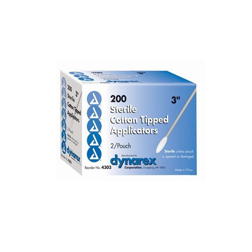 MDS202000 Cotton Tipped Wood Applicator, 6" 200EA/BX [DISCONTINUED: Use C15053-006]