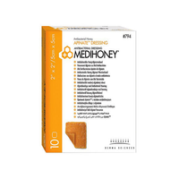 DUP794 Medihoney Antibacterial Honey Apinate Dressing, 5cm x 5cm 10EA/BX