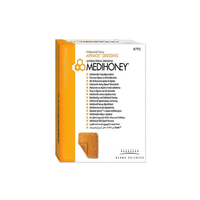 DUP795 Medihoney Antibacterial Honey Apinate Dressing, 10cm x 10cm 5EA/BX