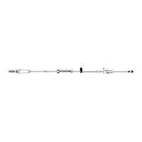 BB490037 Infusomat Space Pump Set, 25mL, 136", 24EA/CA
