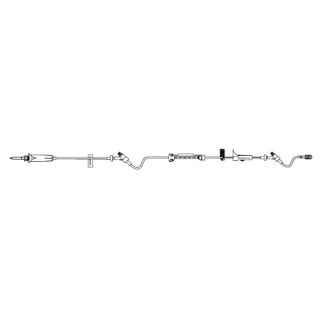BB490104 Infusomat Space Pump Set, 21mL, 115", 24EA/CA