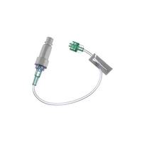 BB470100 Extension Set, Small Bore with CARESITE Luer Access Device and SPIN-LOCK, 1.3mm Tube, 8", 100EA/CA