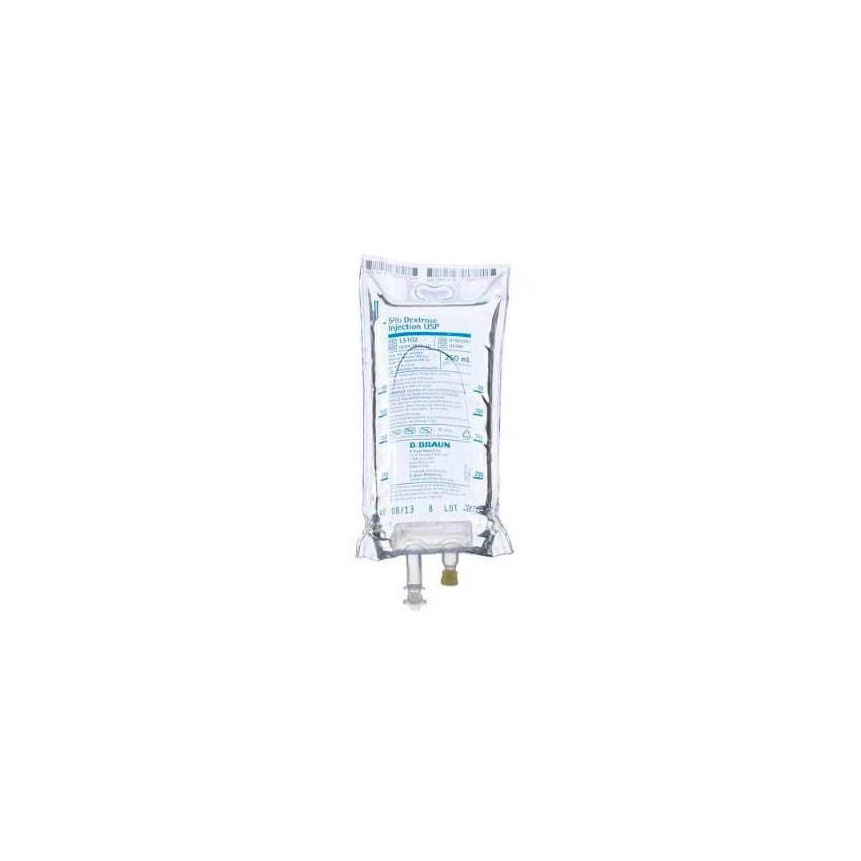 BBL5102 5% Dextrose Injection USP, Adult/Pediatric, 250mL, 24EA/CA
