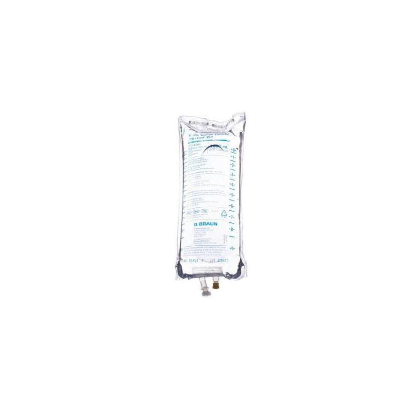 BBL8000 0.9% Sodium Chloride Injection USP, Adult/Pediatric, 1000mL, 12EA/CA