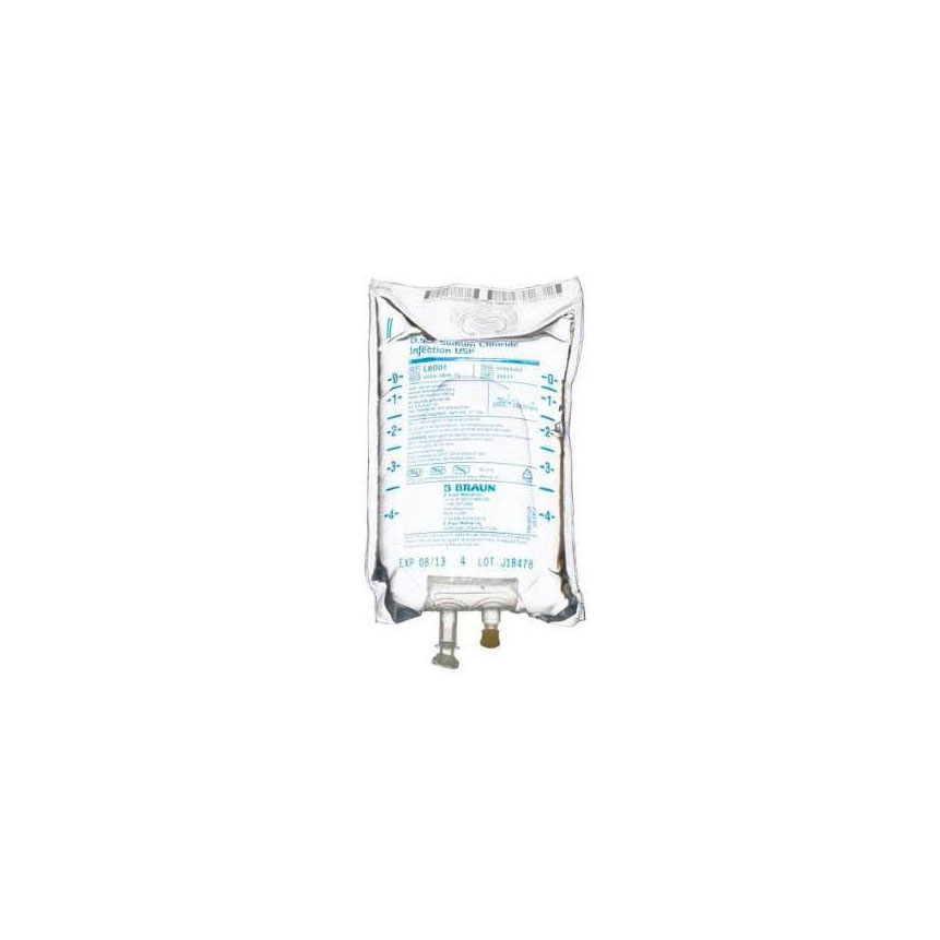 BBL8002 0.9% Sodium Chloride Injection USP, Adult/Pediatric, 250mL, 24EA/CA