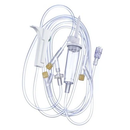 BBV2500-C Gravity Blood Administration Set, Y-type No Injection Site, 34mL, 87", 50EA/CA