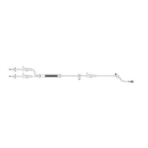 BB354217 Gravity Blood Administration Set, CARESITE, 24.8mL, 112", 50EA/CA