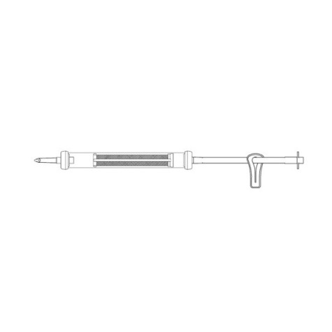 BBV2950 Gravity Blood Administration Set, Gravity In-Line Blood Filter, 19mL, 9", 50EA/CA [DISCONTINUED]