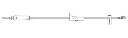 BB352601 IV Gravity Administration Sets, Non Needle-Free, 15 drops/mL, 85", 50EA/CA