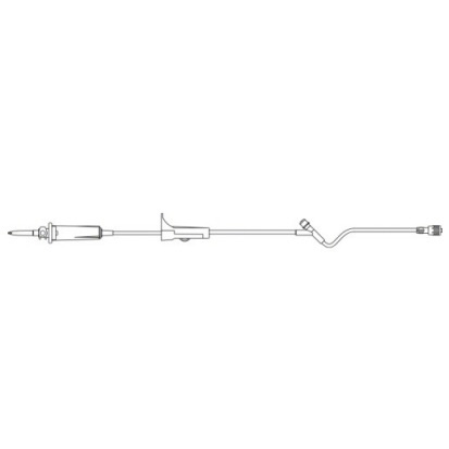 BBV1390 IV Gravity Administration Sets, Non Needle-Free, 15 drops/mL, 81", 50EA/CA