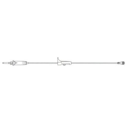 BBV1425-15 IV Gravity Administration Sets, Non Needle-Free, 60 drops/mL, 67", 50EA/CA