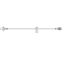 BBV6215 Extension Set, Microbore, ID:0.03, L:60", 50EA/CA