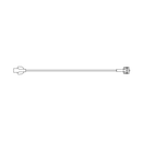 BBV6220 Extension Set, Microbore, ID: 0.02", L:36", 50EA/CA