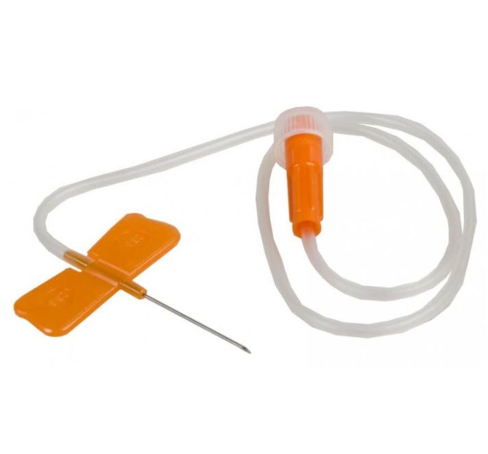 BB4056502-01 Venofix Safety, Winged IV Needle, 25GA x 19mm, 200EA/CA [DISCONTINUED]