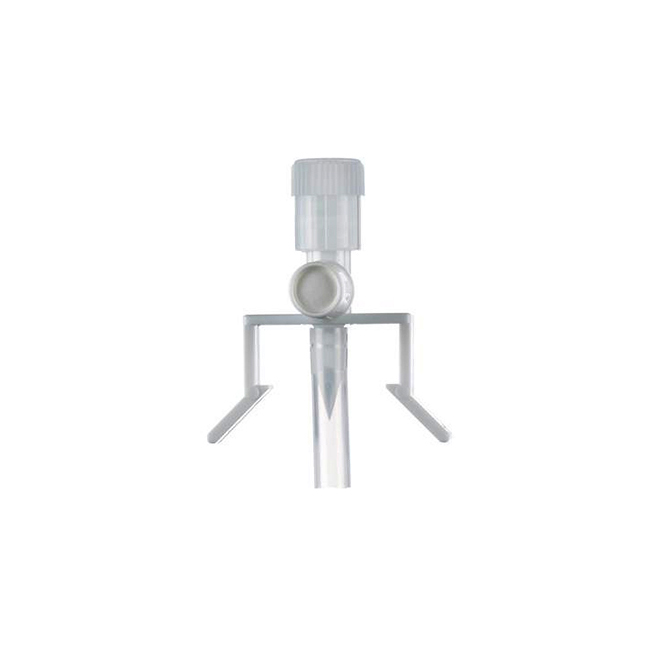 BB412004 Mini-spike Dispensing Pin, with Security Clip, Proximal Luer Lock Connector, 50EA/CA