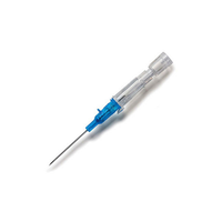 BB4251628-02 Introcan Safety IV Catheter, Straight, Polyurethane, 22GA x 1", 50EA/BX