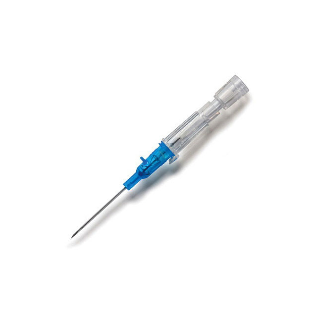 BB4251628-02 Introcan Safety IV Catheter, Straight, Polyurethane, 22GA x 1", 50EA/BX