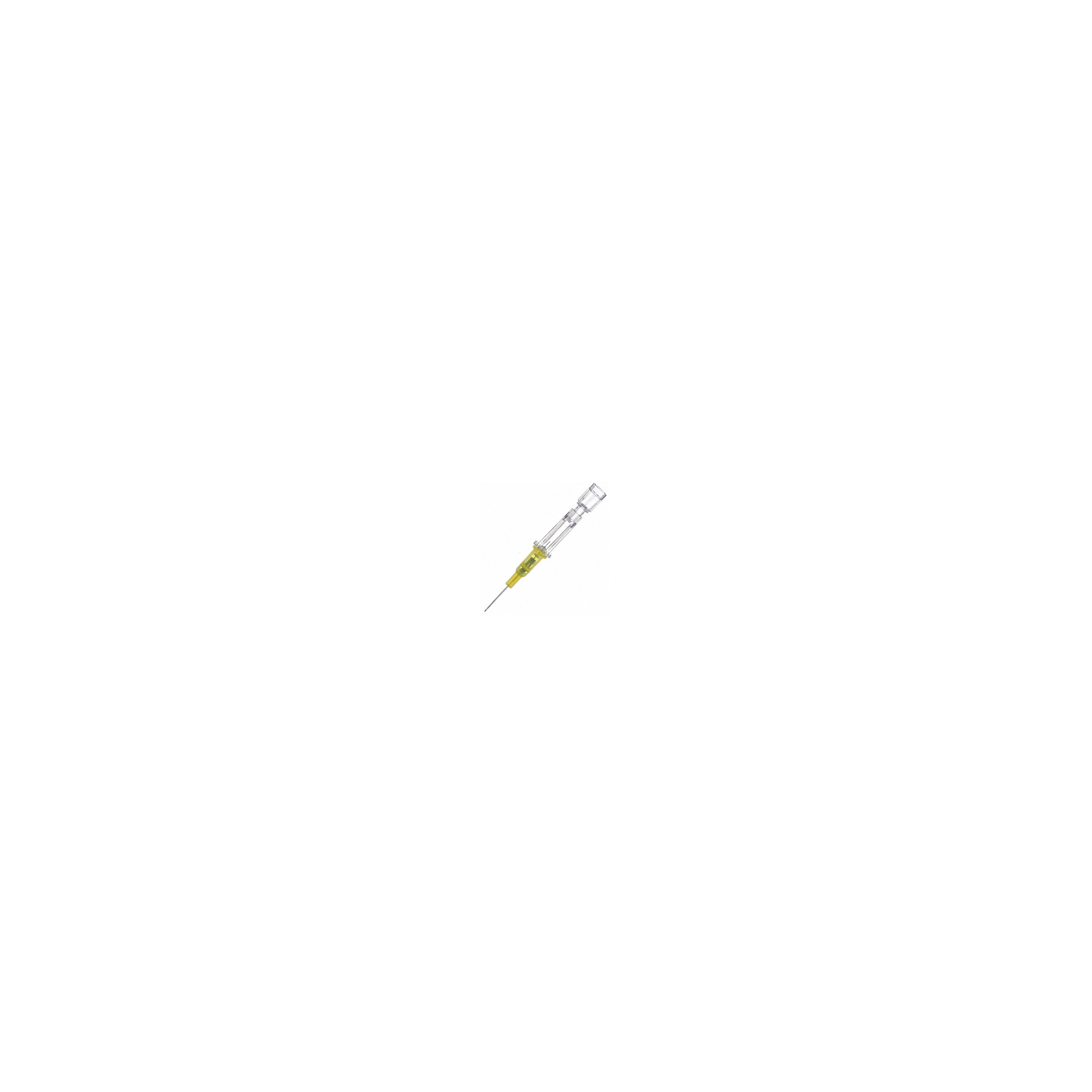 BB4251611-02 Introcan Safety IV Catheter, Straight, Polyurethane, 24GA x 0.55", 50EA/BX