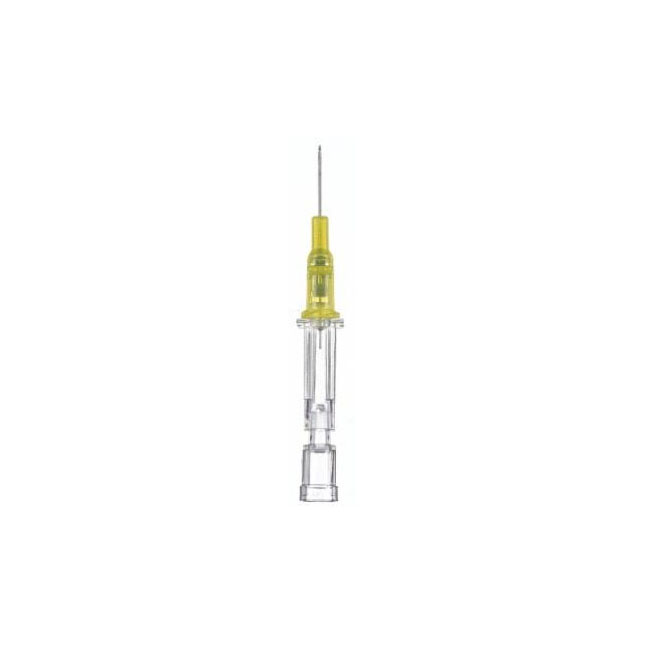BB4251607-02 Introcan Safety IV Catheter, Straight, Polyurethane, 24GA x 0.55", 50EA/BX