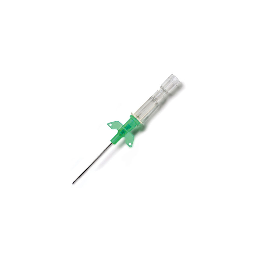 BB4253590-02 Introcan Safety IV Catheter, Winged, Polyurethane, 18GA x 1.3", 50EA/BX