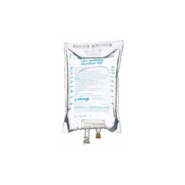 BBL5201 10% Dextrose Injection USP, Adult/Pediatric, 500mL, 24EA/CA