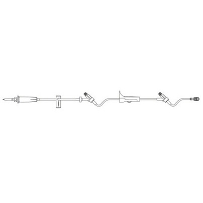 BB352049-C IV Gravity Administration Sets Needle-Free, ULTRASITE, 2 injection sites, 20mL, 104", 50EA/CA