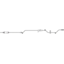 BBNF1251 IV Gravity Administration Sets Needle-Free, CARESITE, SAFELINE, 3 injection sites, 21mL, 115", 50EA/CA
