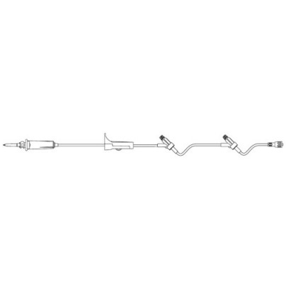 BBUS1150 IV Gravity Administration Sets Needle-Free, ULTRASITE, 2 injection sites, 16mL, 86", 50EA/CA
