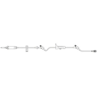 BB354203 IV Gravity Administration Sets Needle-Free, CARESITE, 2 injection sites, 20mL, 104", 50EA/CA