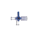 BB456020 Stopcock, Spin-Lock Connector, 4-Way, 100EA/CA