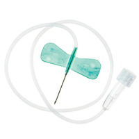 TC-SV21BLK Surflo Winged Infusion Set, 21GA x 0.75", 12" Tubing, 50EA/BX