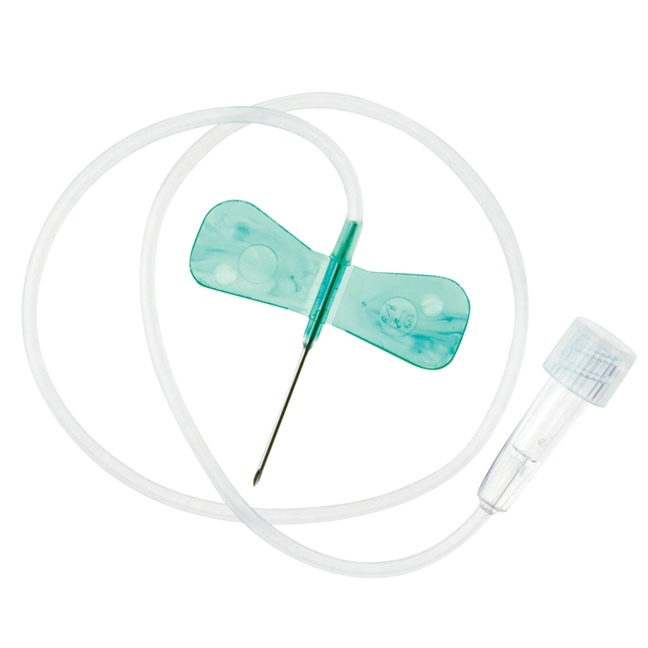 TC-SV21BLK Surflo Winged Infusion Set, 21GA x 0.75", 12" Tubing, 50EA/BX