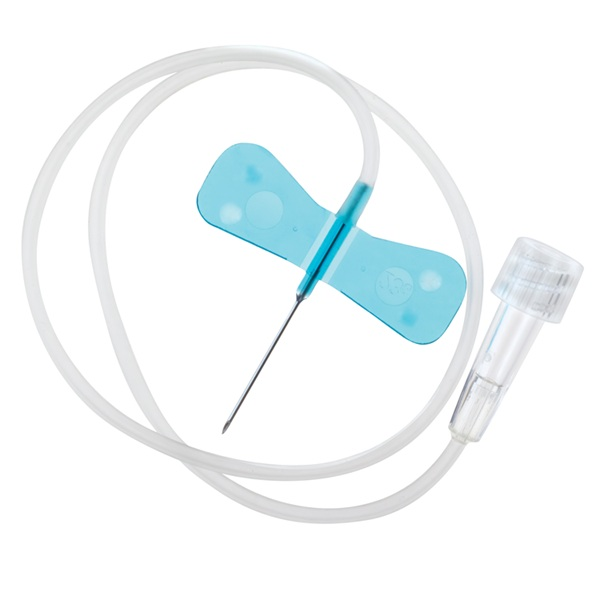 TC-SV23BLK Surflo Winged Infusion Set, 23GA x 0.75", 12" Tubing, 50EA/BX