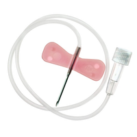 TC-SV18BLK Surflo Winged Infusion Set, 18GA x 0.75", 12" Tubing, 50EA/BX