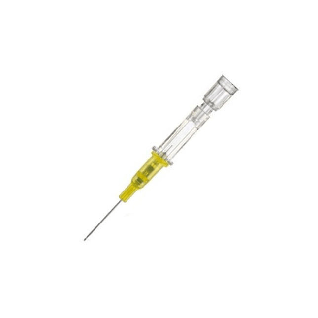 BB4252519-02 Introcan Safety IV Catheter, Straight, Teflon, 22GA x 1", 50EA/BX