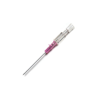 BB4252535-02 Introcan Safety IV Catheter, Straight, Teflon, 20GA x 1.25", 50EA/BX