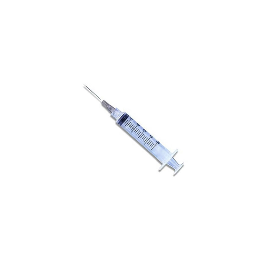 TC-SS-05L2225 Hypodermic Syringe, With Ultra Thin Wall Needle, 22GA x 1", 5cc, 100EA/BX