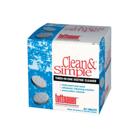 TUTTCS0064 Clean & Simple Ultrasonic Cleaning Tablets, 64EA/BX