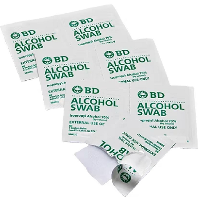 BD326910 Alcohol Swab 70% Isopropyl Soft/Thicker 1200EA/CA