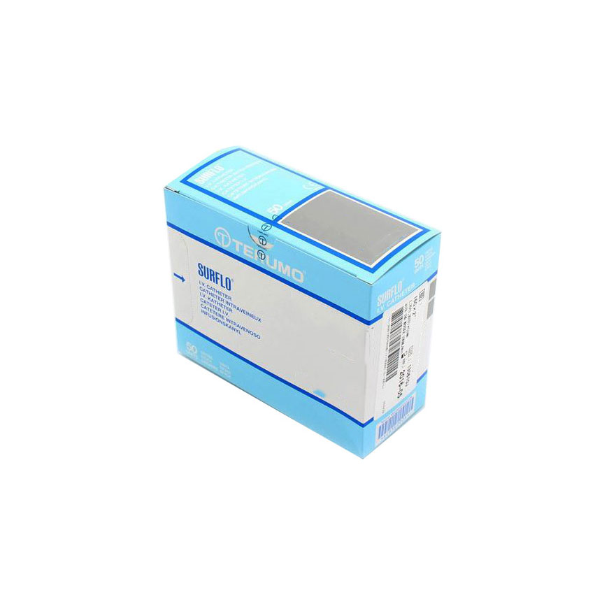 TC-SROX1664CA SURFLO IV Catheter, ETFE, 16GA x 2.5", 50EA/BX