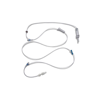 BB354220 Extension Set, Standard Bore, With Two CARESITE Valve Injection Site, 50EA/CA