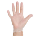 KC55031 Exam Glove, Synthetic Vinyl, Single, Clear, Small, 100EA/BX