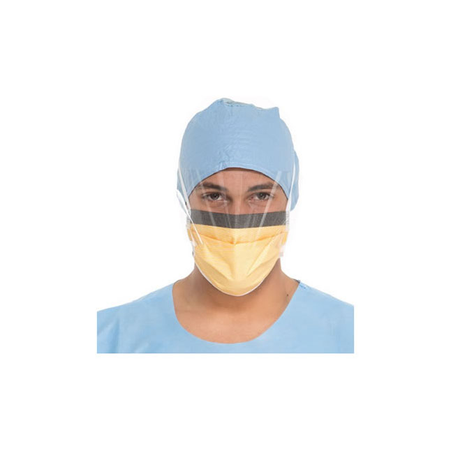 KC48247 SO SOFT FLUIDSHIELD Surgical Mask, Level 3, Fog-Free, Orange, 25EA/BX