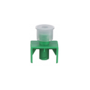 BB415080 B. Braun Fluid Dispensing Connector, Proximal Female Luer Lock, Green 100EA/CA