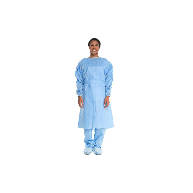 KC69988 Tri-Layer AAMI2 Isolation Gown, Yellow, X-Large, 10EA/PK