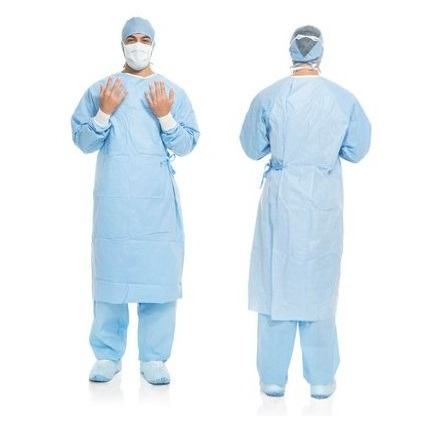 KC41726 Aero Blue Performance Surgical Gown, Sterile, AAMI3, X-Large, Extra Long, 30EA/CA