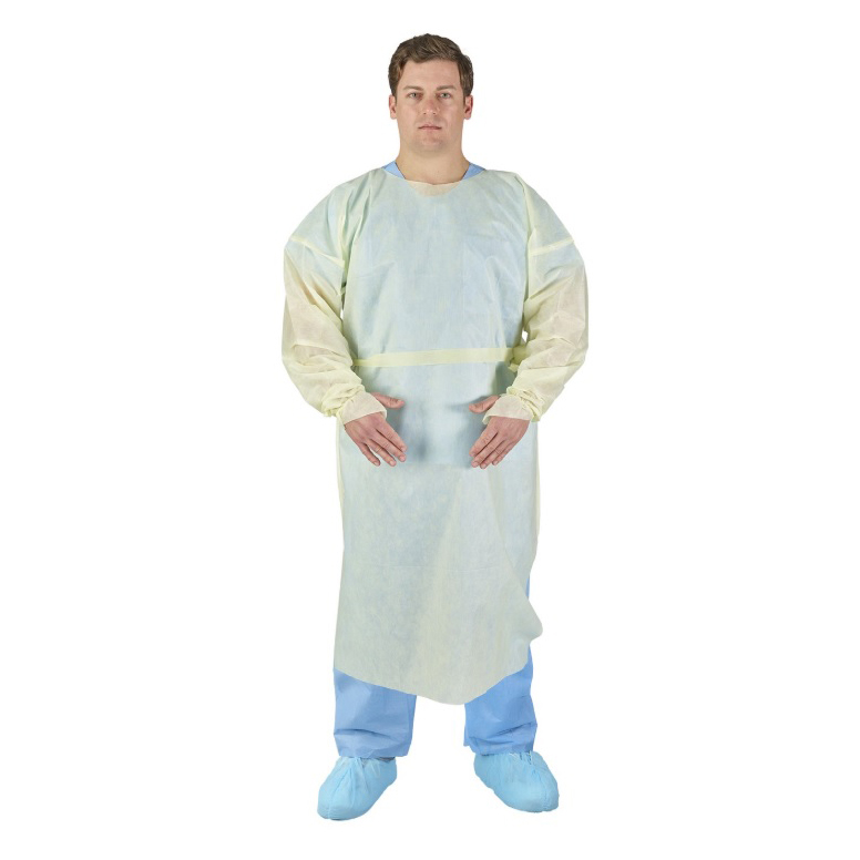 KC43008 HALYARD BASICS Tri-Layer AAMI2 Over-The-Head Isolation Gown, Large, 100EA/CA