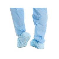 KC69551 Halyard Heavy-Duty Shoe Cover, SMS Fabric, Universal, Blue, 300EA/CA