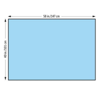 KC47614 Halyard Half Surgery Drape, Sterile, 40" x 58" 60EA/CA